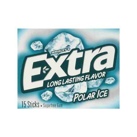 EXTRA 15 STK POLAR ICE SLIM PACK 12/10 BX