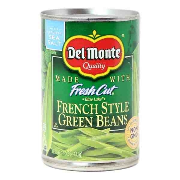 DEL MONTE FRENCH STYLE GREEN BEANS CAN 14.5oz