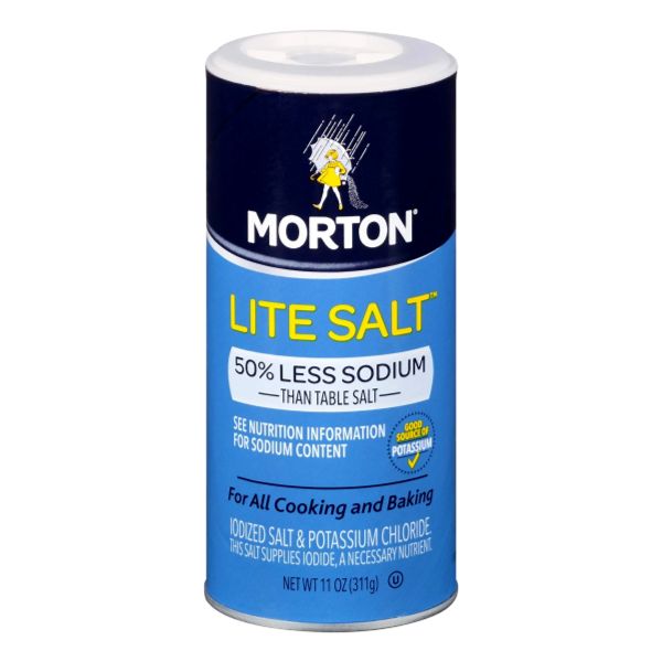 MORTON LESS SODIUM LITE SALT 11 OZ