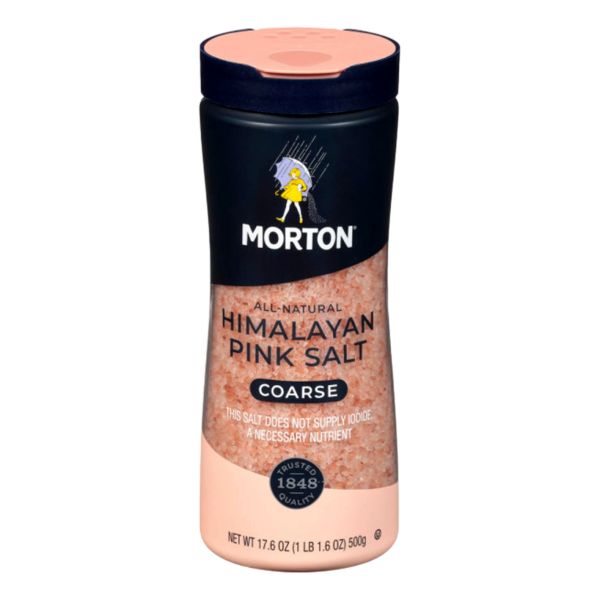 MORTON	COARSE HIMALAYAN PINK SALT 17.6 OZ