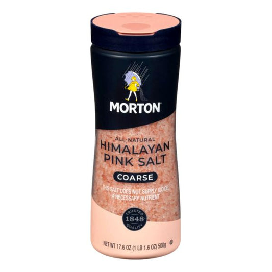 MORTON	COARSE HIMALAYAN PINK SALT 17.6 OZ