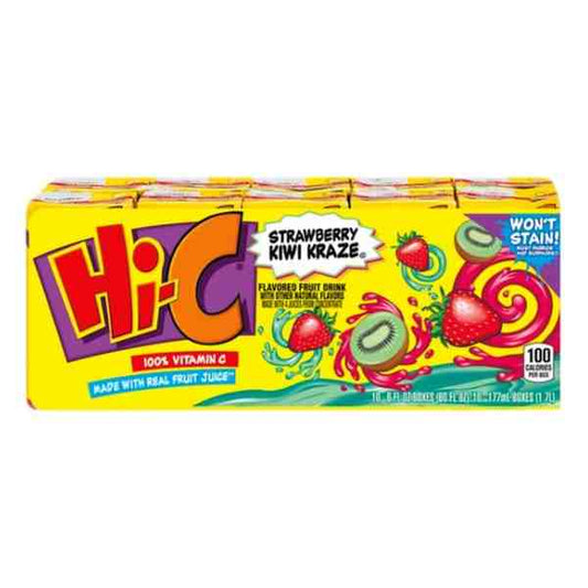 HI-C STRAWBERRY KIWI 8PK 48oz