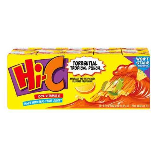 HI-C TROPICAL PUNCH 8PK 48oz
