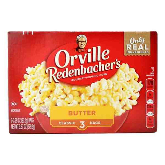 ORVILLE POPCORN BUTTER 9.87OZ