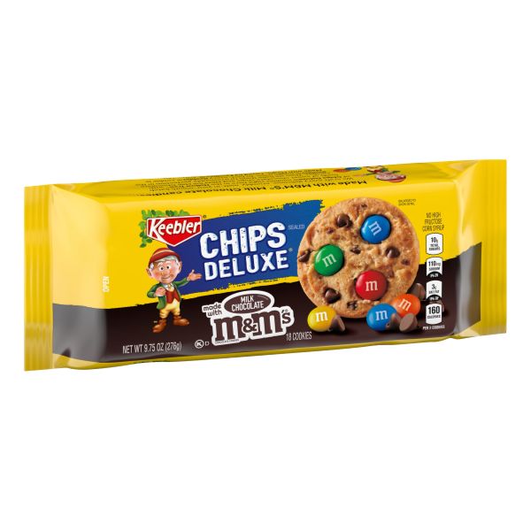 KEEBLER CHIPSCOOKIES DELUX W/M&M