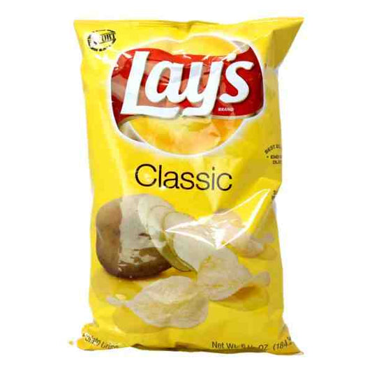 LAYS CLASSIC POTATO CHIPS 8 OZ