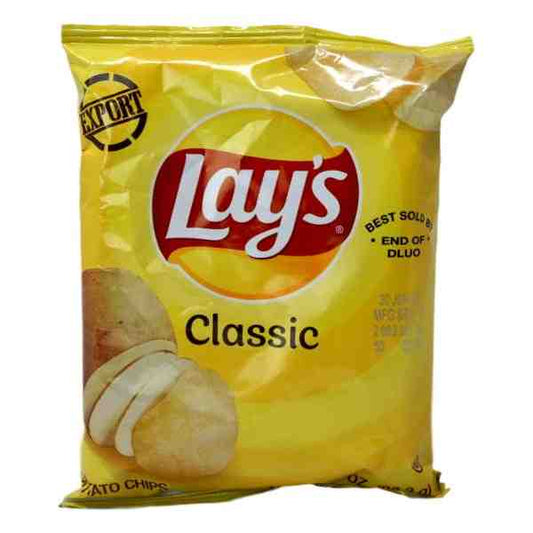 LAYS POTATO CHIPS REGULAR 1oz
