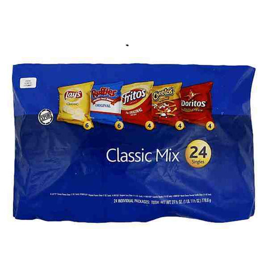 LAYS VARIETY PACK BOLD 24ct