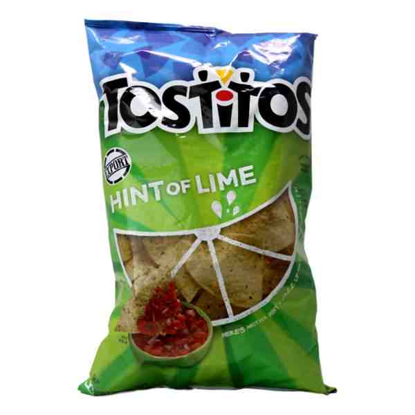 TOSTITOS HINT OF LIME 10oz