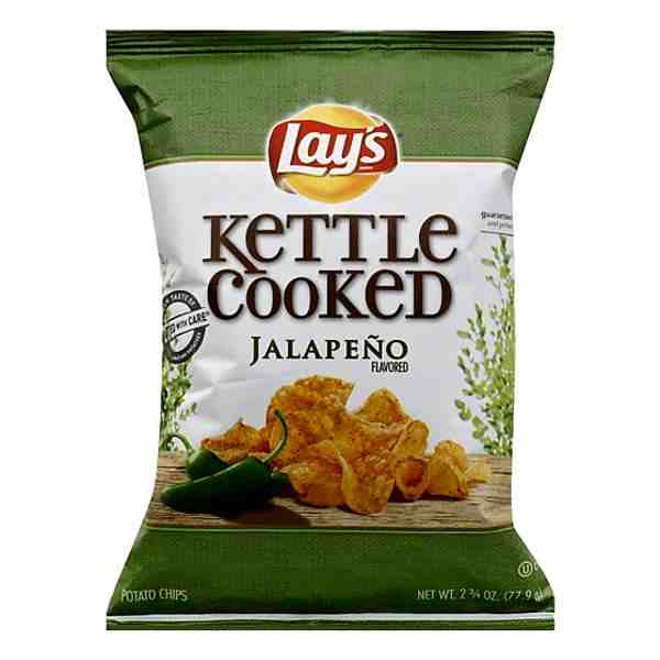 LAYS KETTLE COOKED JALAPENO 6.5oz