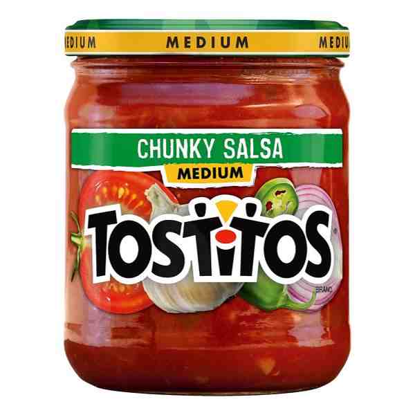 TOSTITOS CHUNKY SALSA MEDIUM 12/15.5oz