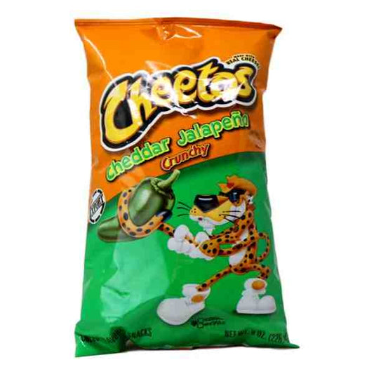 CHEETOS CHEDDAR JALAPENO CRUNCHY 10/8oz