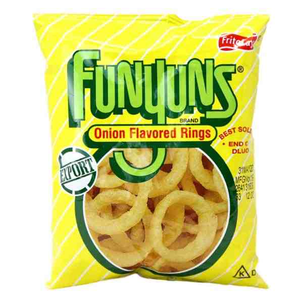 FUNYUNS ONION FLAVORED RINGS 0.75 OZ