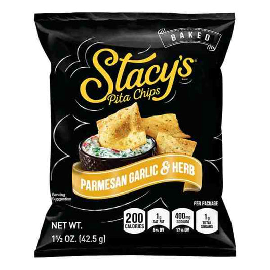 STACY PITA CHIPS PARMESAN GARLIC & HERB 7.33oz