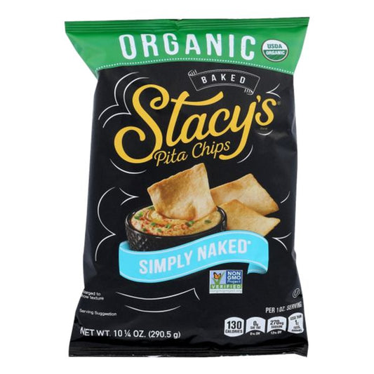 STACY'S PITA CHIPS SIMPLY NAKED ORGANIC 10.25oz