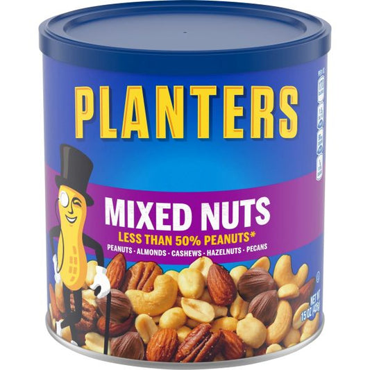 PLANTERS MIXED NUTS 15OZ