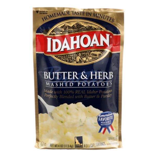 IDAHOAN BUTTER HERB MASHED POTATOES 4oz