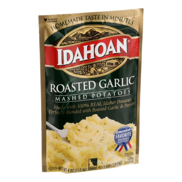 IDAHOAN ROASTED GARLIC MASHED POTATO 4oz