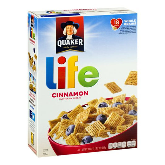 QUAKER LIFE CINNAMON 18oz