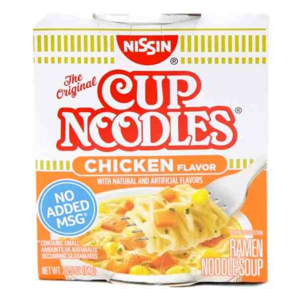 NISSIN CUP NOODLES CHICKEN 2.25oz
