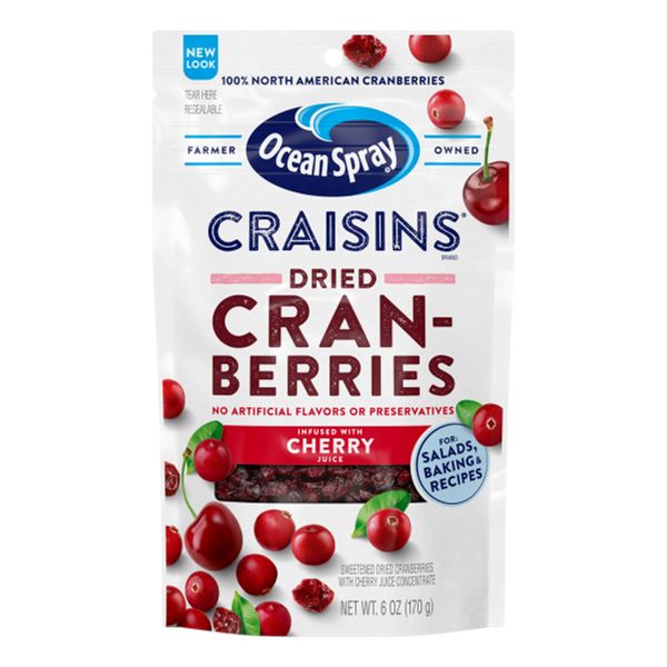 OCEANSPRAY CRAISIN CRANBERRY CHERRY 6oz