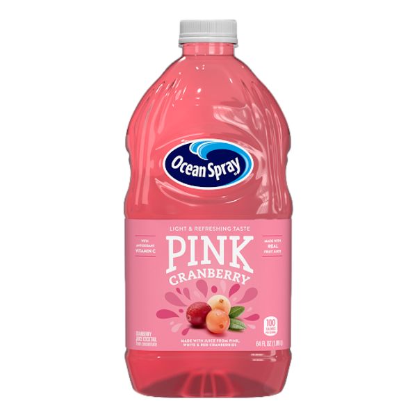 OCEAN SPRAY PINK CRANBERRY JUICE 64oz