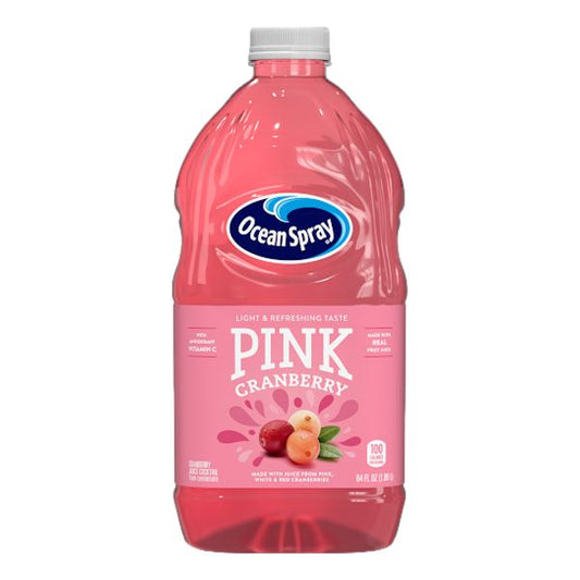 OCEAN SPRAY PINK CRANBERRY JUICE 64oz