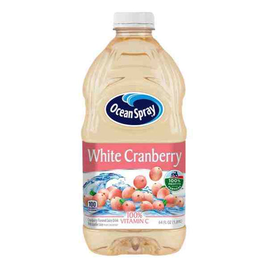 OCEAN SPRAY WHITE CRANBERRY JUICE 64oz