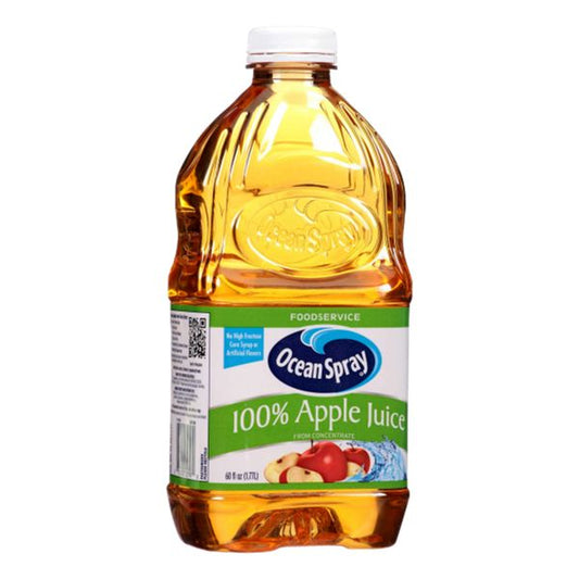 OCEAN SPRAY 100% APPLE JUICE  60 FZ