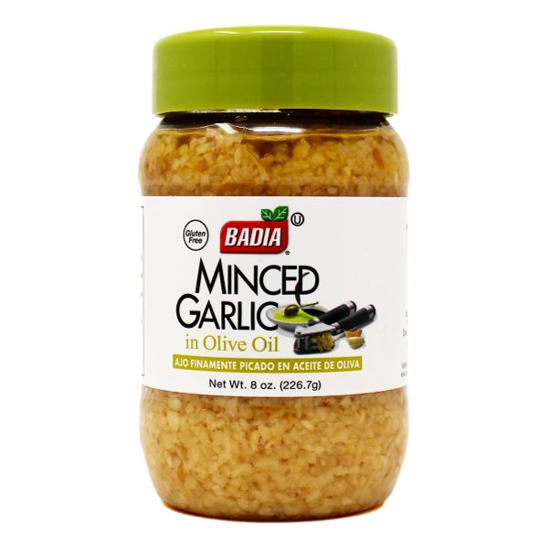 MINCED GARLIC IN OLIVE OIL 8oz