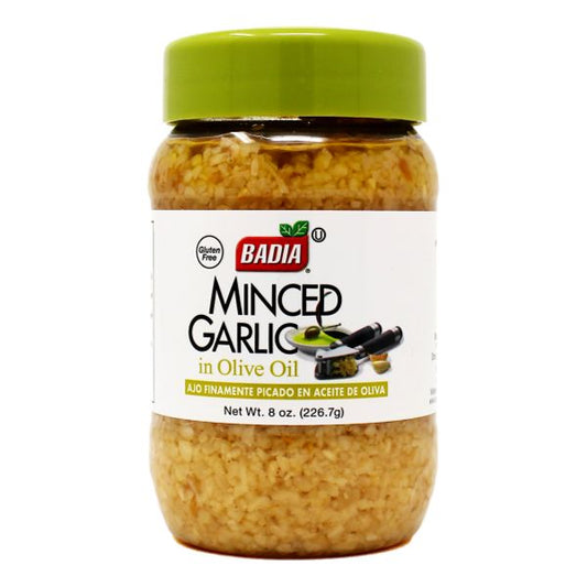 MINCED GARLIC IN OLIVE OIL 8oz
