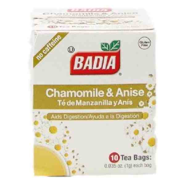 CHAMOMILE & ANISE TEA 10 BAGS