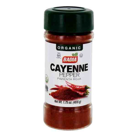 ORGANIC RED PEPPER GROUND CAYENNE 0.75 oz