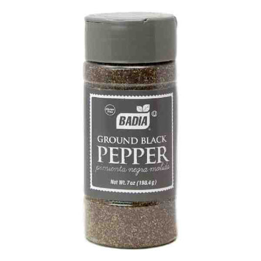 GROUND BLACK PEPPER 7oz