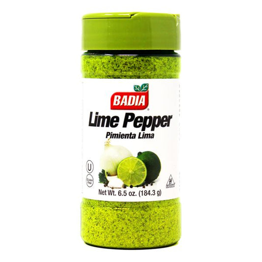 SPECIALTY SIZE LIME PEPPER SEASONING 6.5 OZ