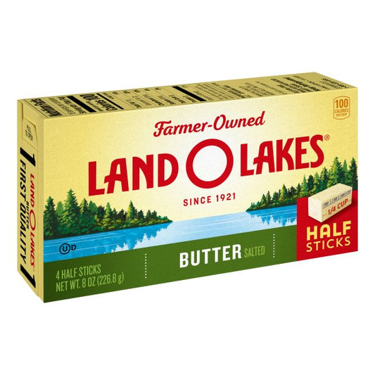 LAND O LAKES BUTTER QUARTS SALTED 8oz