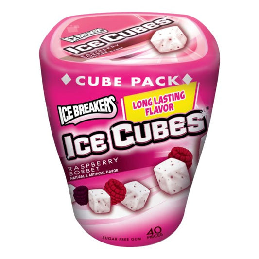 ICEBREAKERS ICE CUBES RASBERRY SORBET SF 40ct