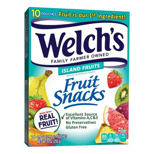 WELCHS FRUIT SNACK ISLAND 8oz