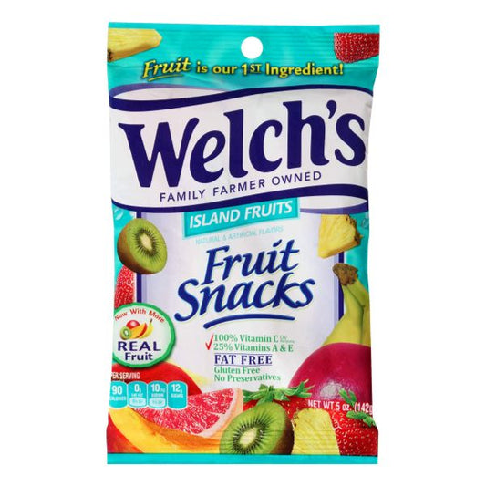 WELCH'S FRUIT SNACK ISLAND FRUIT 5GR