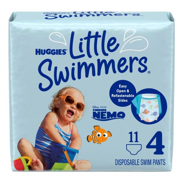 HUGGIES LITTLE SWIMMERS SIZE 4 MED 12ct