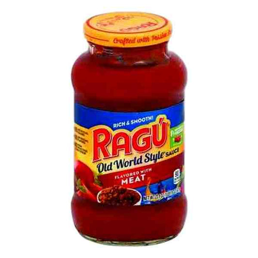 RAGU MEAT PASTA SAUCE 12/24oz