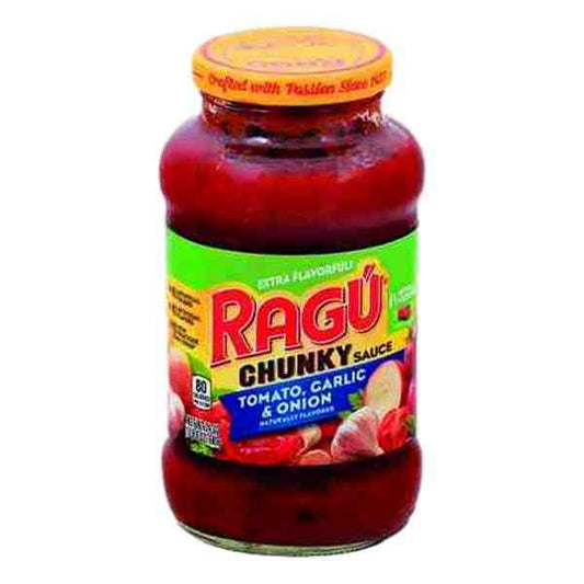RAGU CHUNKY TOMATO ONION GARLIC SAUCE 24oz