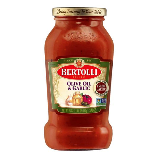BERTOLLI OLIVE OIL + GARLIC SAUCE