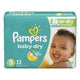 PAMPERS BABY DRY SIZE 3 JUMBO 32ct