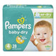 PAMPERS BABY DRY SIZE 4 28ct