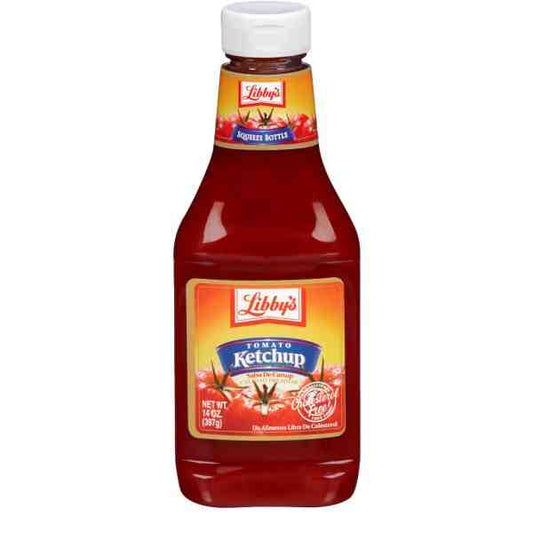 LIBBYS TOMATO KETCHUP SQUEEZE 14oz