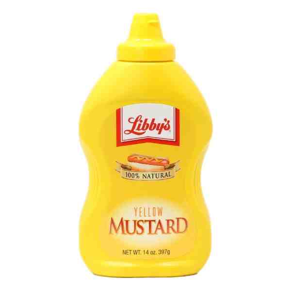 LIBBYS YELLOW MUSTARD 14oz