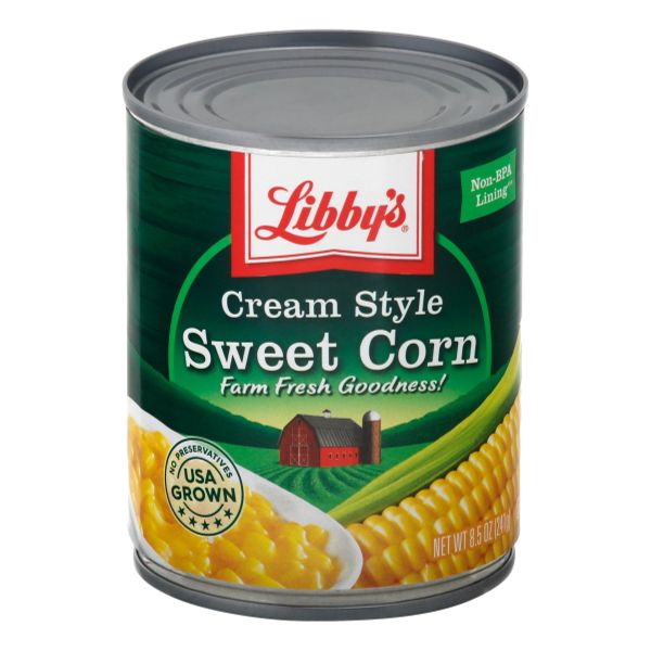 LIBBYS CREAM STYLE CORN 8.5oz