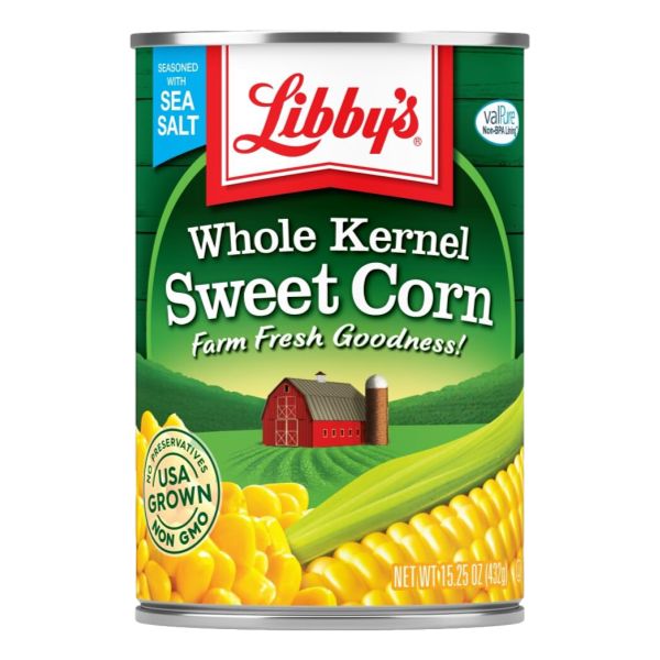 LIBBY WHOLE KERNAL CORN 15 OZ