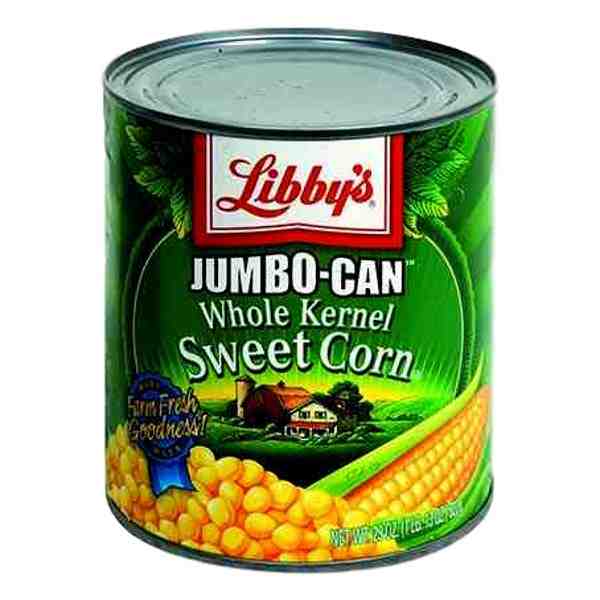 LIBBY JUMBO WHOLE KERNEL SWEET CORN 29oz